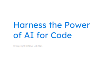 Diffblue Harness the Power of AI for Code