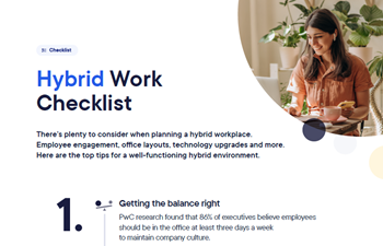 Hybrid Work Checklist