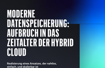 HPE-Moderne Datenspeicherung: Aufbruch in das Zeitalter der Hybrid Cloud