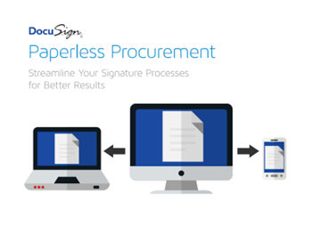 DocuSign Paperless Procurement: Streamline Your Signature Processes for Better Results