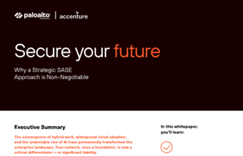 Palo Alto- Secure your future: Why a strategic SASE approach is non-negotiable