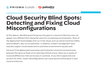 Palo Alto Networks - Cloud Security Blindspots: Detecting and Fixing Cloud Misconfigurations