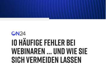 On24 10 Häufige Fehler Bei Webinaren