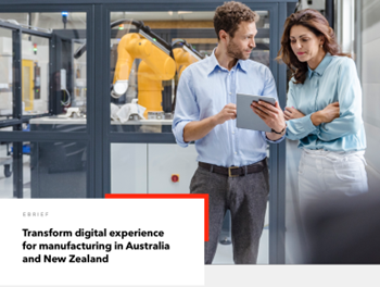 Sitecore Transform digital experience for manufacturing in Australia and New Zealand
