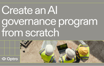 Optro - Best practice guide: Create an AI governance program from scratch