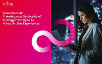 fujitsu - Generative AI: Maturing your ServiceNow® strategy 