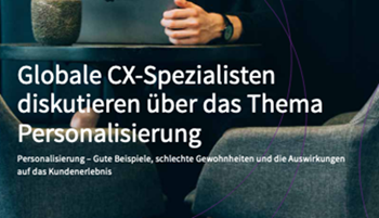 censhare-Global CX Leaders Diskussion zum Thema: Personalisierung