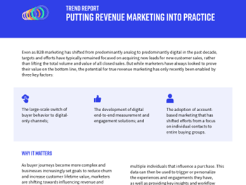 On24 Putting Revenue Marketing into Practice