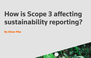 Thompson Reuters- How is Scope 3 affecting Sustainability Reporting