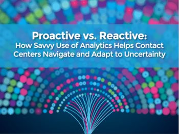 Proactive vs. Reactive Contact Centers