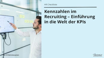 Personio Checkliste für Kennzahlen im Recruiting