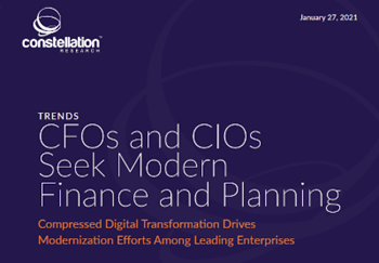 Constellation Research: Modern Finance and Planning