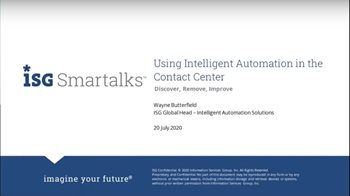 Using Intelligent Automation in the Contact Center