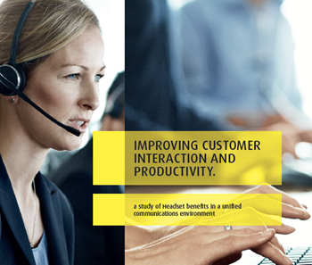 Jabra Headset Benefits in a Unified Communications Environment