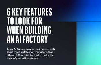 HPE-6 key features to look for when building an AI factory