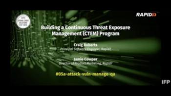 Rapid7 - Building a Continuous CTEM Program