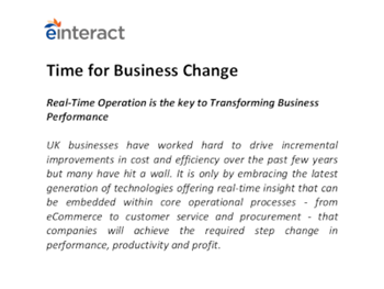Nolan Business Solutions Time for Business Change