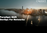 Spirent DevOps for Networks