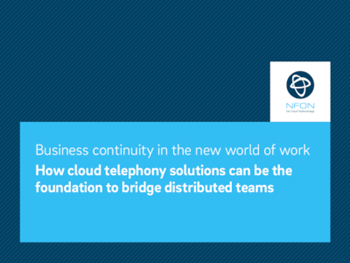 NFON Business continuity in the new world of work
