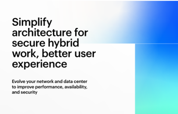HPE-Simplify architecture for secure hybrid work, better user experience​