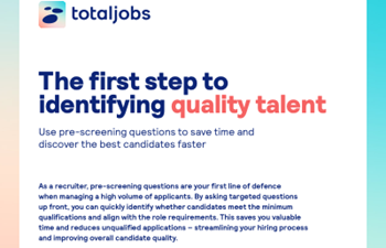 TotalJobs - The First Step To Identifying Quality Talent	
