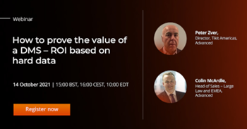 Advanced How to Prove the Value of a DMS - ROI Based on Hard Data