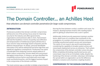 How Attackers use Domain Controller Penetration for Large Scale Compromises