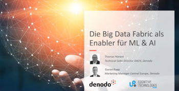 Denodo Die Big Data Fabric als Enabler für Machine Learning & AI