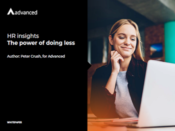 Advanced The Power of Doing Less