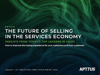 Apttus The Future of Selling in the Services Economy