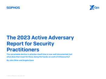 Sophos - The 2023 Active Adversary Report: A Look Inside the Security Practitioners' Hand