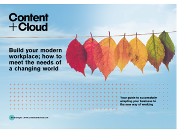 Content + Cloud Build your Modern Workplace
