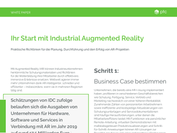 PTC Praktische Richtlinien für die Planung, Durchführung und den Erfolg von AR-Projekten