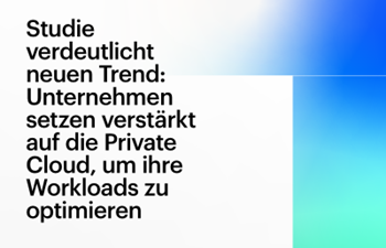 HPE-Unternehmen setzen verstärkt auf die Private Cloud, um ihre Workloads zu optimieren