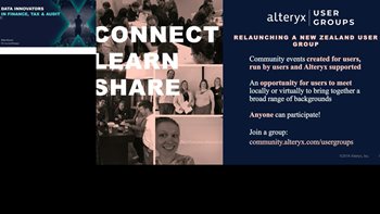 Alteryx Data Innovators in Tax, Audit and Finance