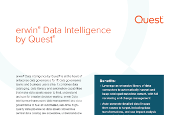 erwin® Data Intelligence by Quest®
