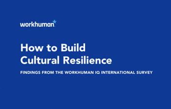 Work Human - How to Build Cultural Resilience