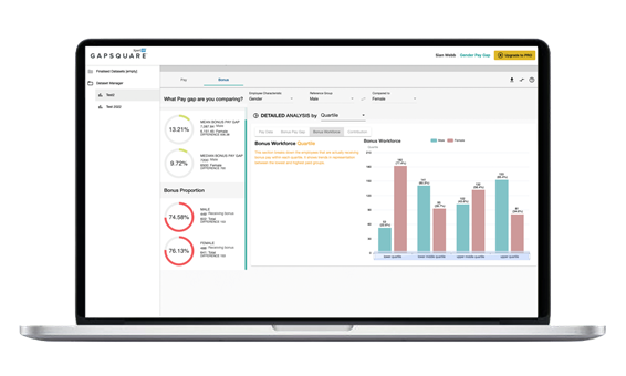 Gapsquare diversity tool in action