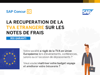 SAP Concur La récupération de la TVA étrangère sur les notes de frais
