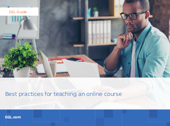 d2l Best Practices for Teaching an Online Course