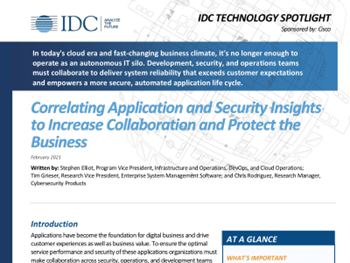 APPDYNAMICS Correlating Application and Security Insights