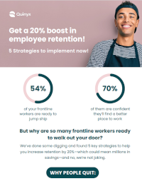 Quinyx - Get a 20% Boost in Employee Retention