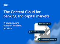 Box - The Content Cloud for Banking and Capital Markets