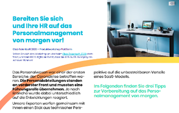 Bereiten Sie sich und Ihre HR auf das Personalmanagement von morgen vor!