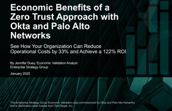 Okta-Economic Benefits of a Zero Trust Approach with Okta and Palo Alto Networks
