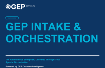GEP - Orchestration Solution Brief