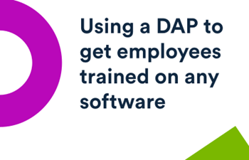 Userlane Using a Digital Adoption Platform to get employees trained on any software