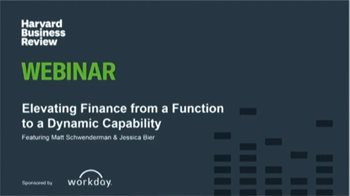 Elevating Finance from a Function to a Dynamic Capability