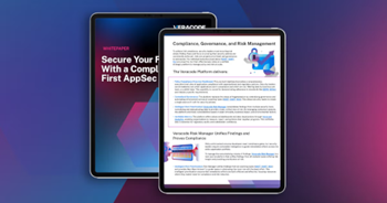 Veracode Compliance First AppSec Strategy