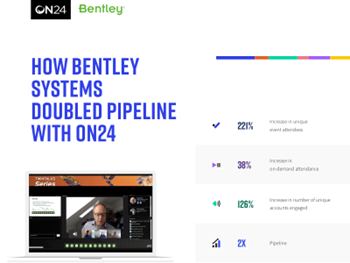 On24 How Bentley systems doubled pipeline with On24